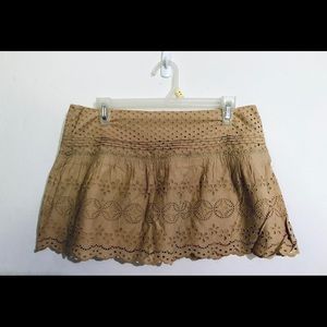 Cute eyelet skirt